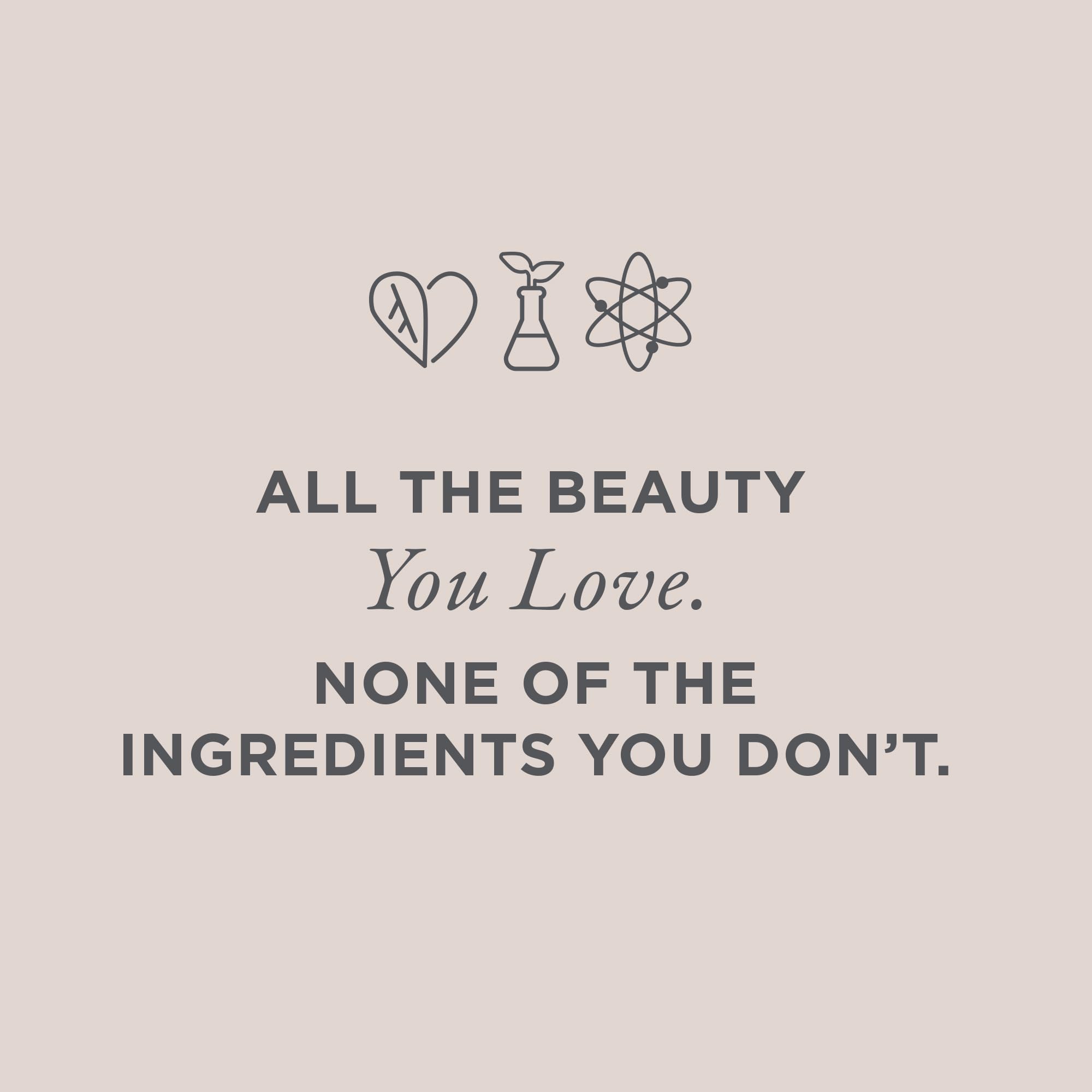 PÜR MINERALS graphic showing SPF 20 daily sun protection benefit