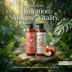 PURA D'OR conditioner cream texture close-up for deep hydration