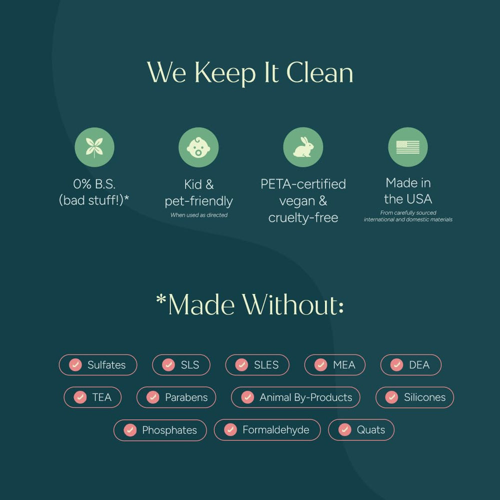 Puracy refill on bathroom shelf promoting sustainable routine