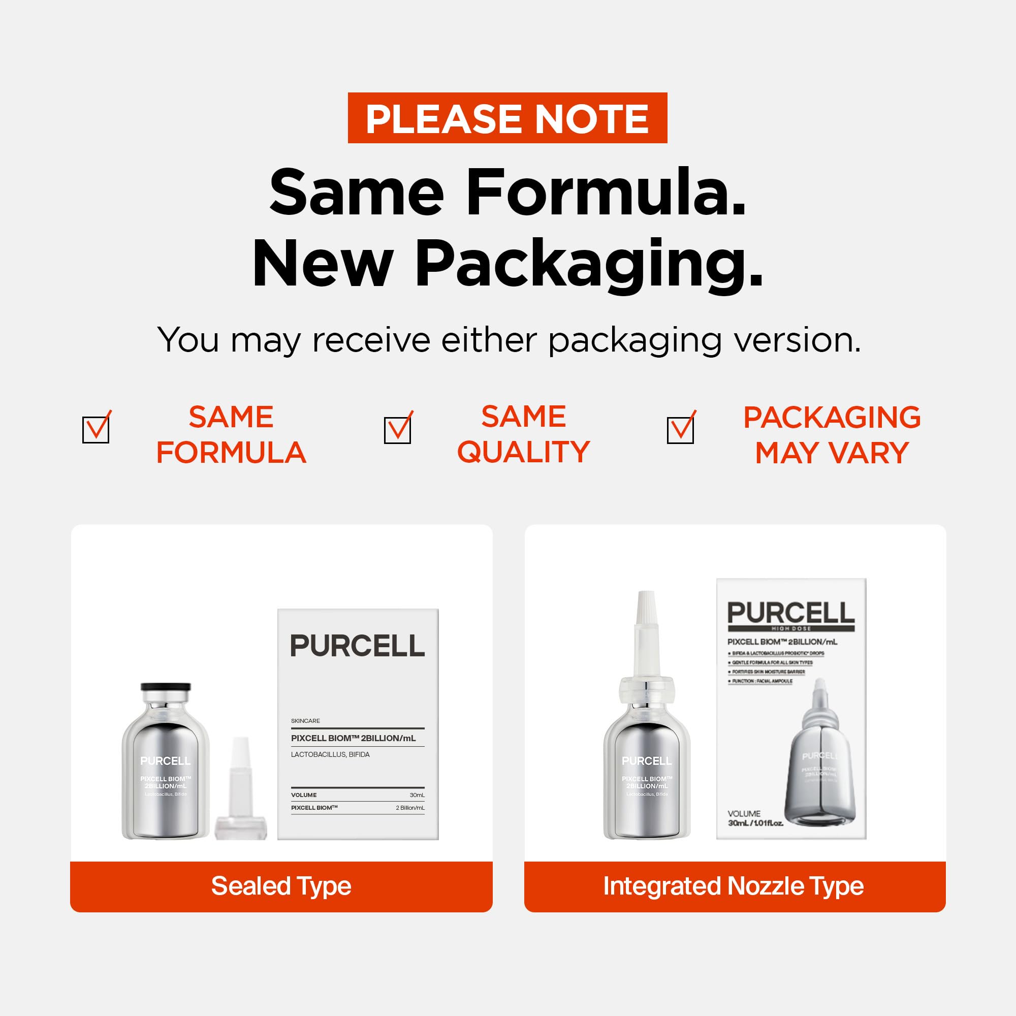 PURCELL serum absorbed into skin showing smooth, hydrated finish without greasiness