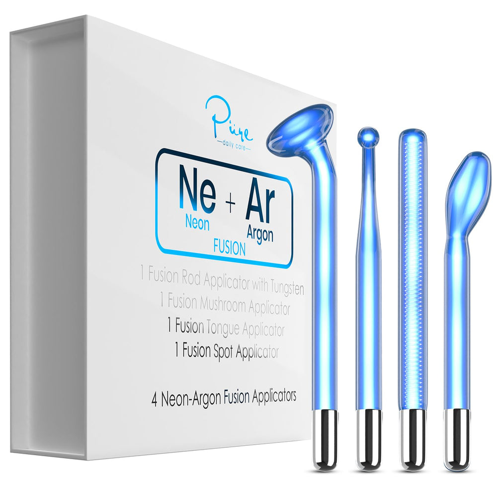 Pure Daily Care front view of four fusion wands showing compatibility and kit convenience