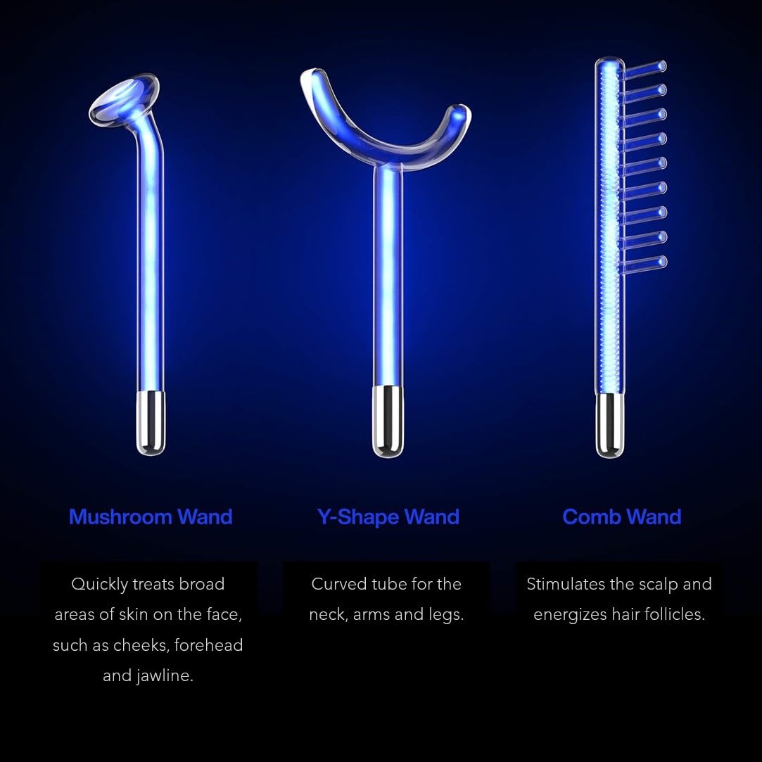 Pure Daily Care NuDerma Clinical close-up of glass tip demonstrating precision