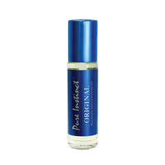Pure Instinct roll-on front packaging showing compact travel-ready bottle and branding