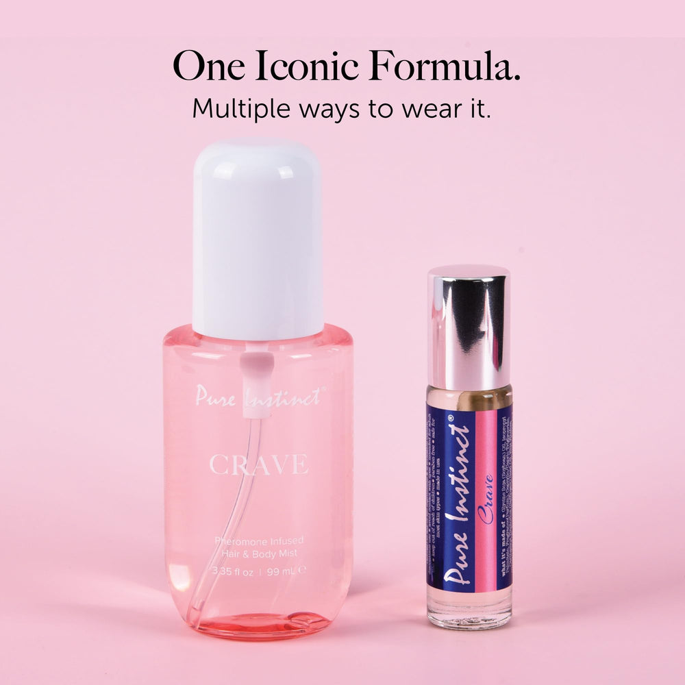 Pure Instinct label and ingredients view showing clean, cruelty-free formula