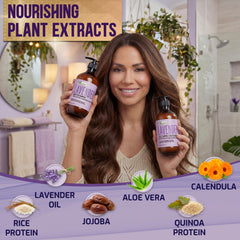 PURE NATURE LUX SPA conditioner creamy consistency for smooth detangling