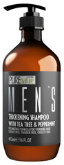 PURE NATURE LUX SPA front bottle showing product and volume benefit