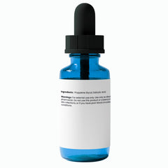 PURE ORIGINAL INGREDIENTS dropper jar top view demonstrating precise dispensing control