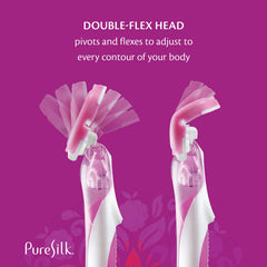 Pure Silk dual moisture bars with aloe and argan oil for glide