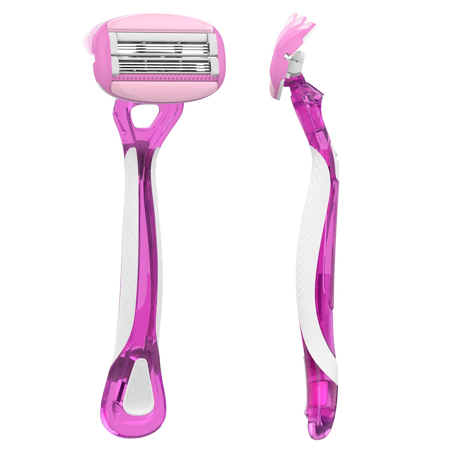 Pure Silk double-flex pivoting head following body contours