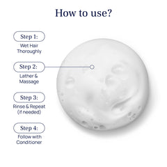 PUREANCE foam texture close-up demonstrating rich lather for gentle cleansing