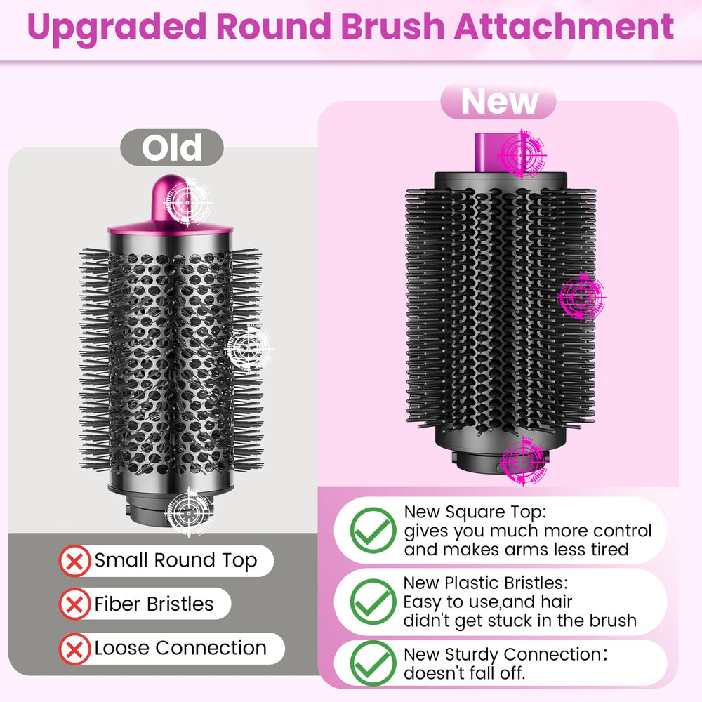 PUREGUST attachment connection detail fitting securely to Dyson Airwrap models