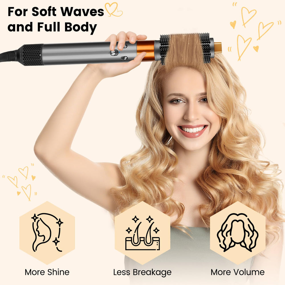 PUREGUST in hand for size scale and quick, portable styling benefit