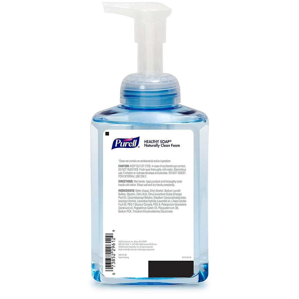 PURELL close-up foam texture demonstrating gentle spreadable lather benefit