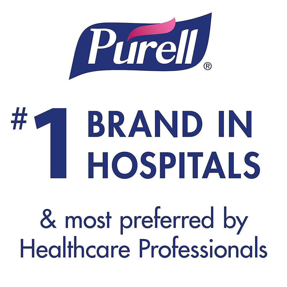 PURELL label and ingredients detail highlighting naturally derived formulation benefit