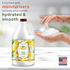 Puremax creamy foam texture close-up demonstrating rich lather