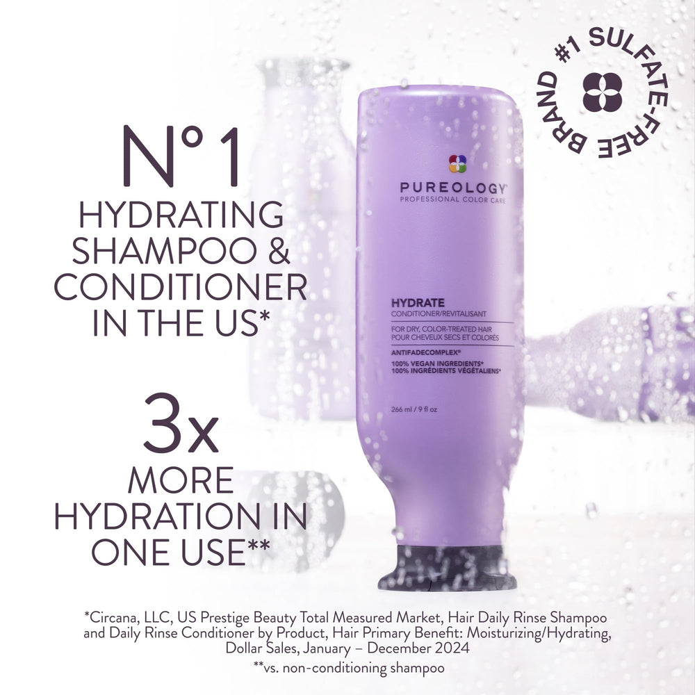 Pureology hydrate conditioner pump dispensing product for easy controlled use