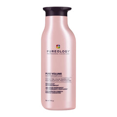 Pureology pure volume shampoo front packaging shows brand and volumizing benefit