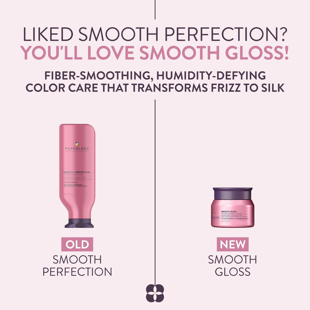 Applying Pureology to mid-lengths to show targeted frizz control benefit