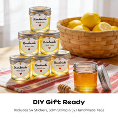 PureRoot filled jars on wood table showing attractive presentation