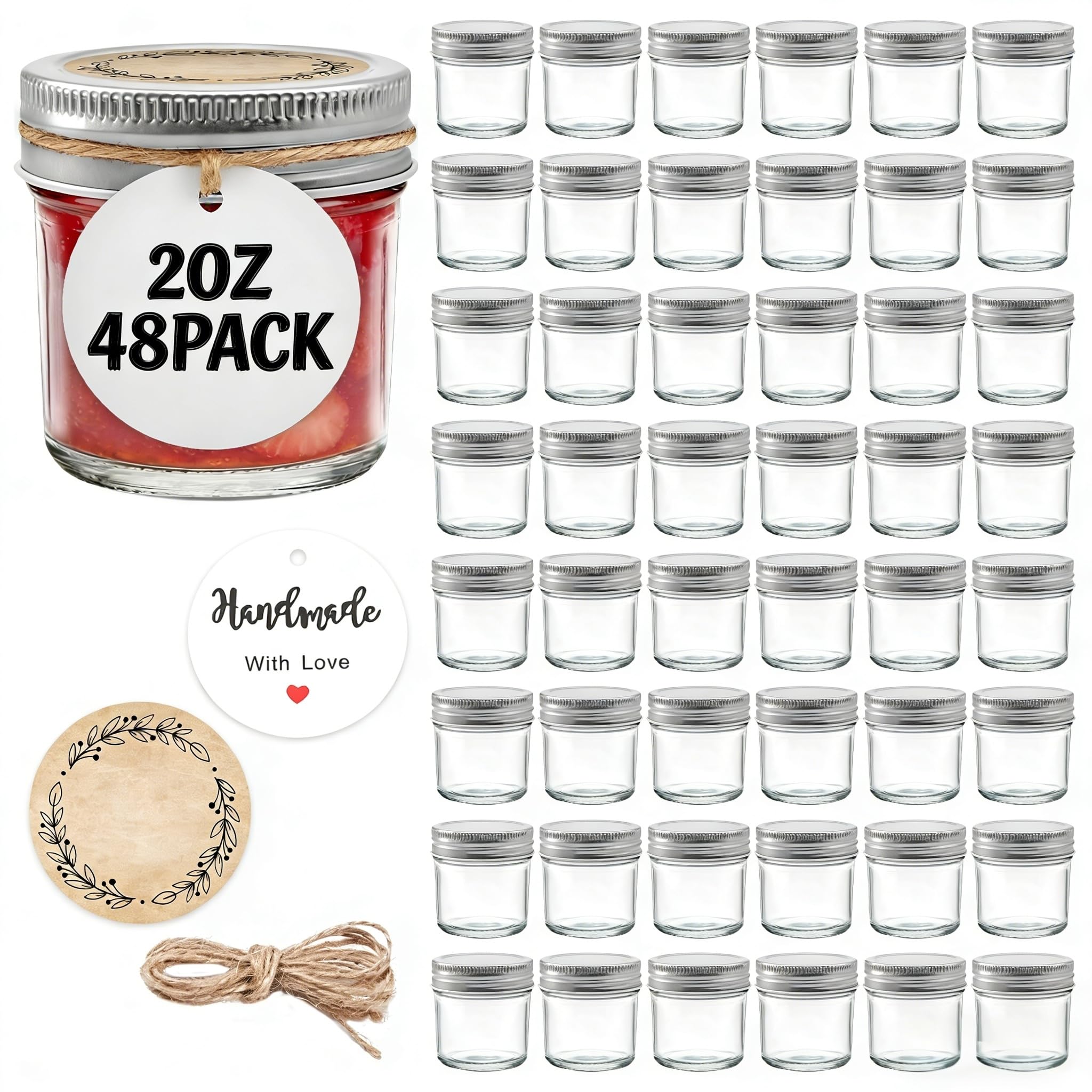 PureRoot front view of 48-pack jars showing tidy storage benefit