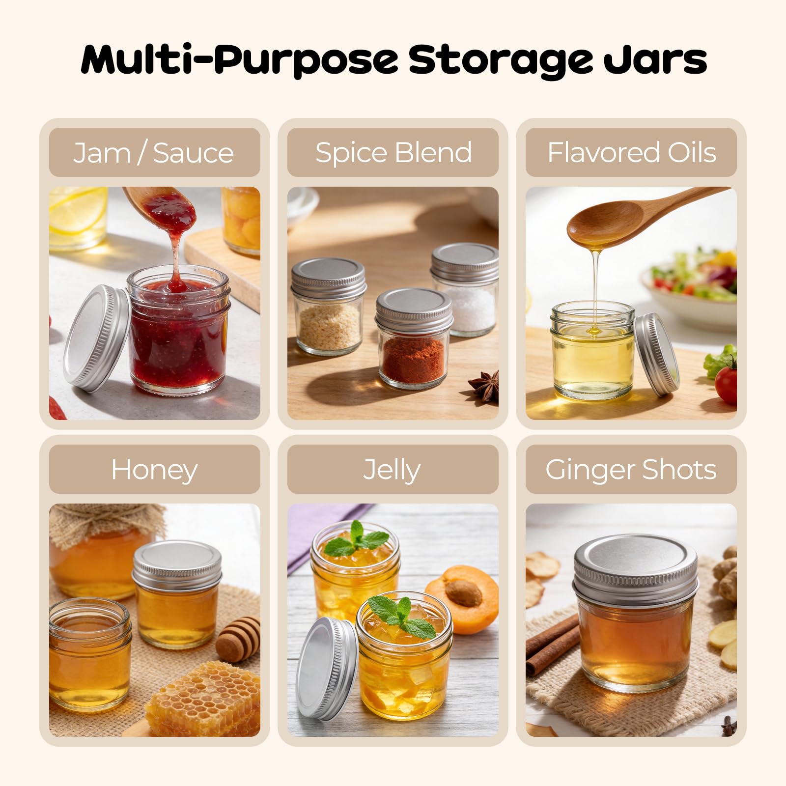 PureRoot open jar with sauce showing clear glass quality benefit