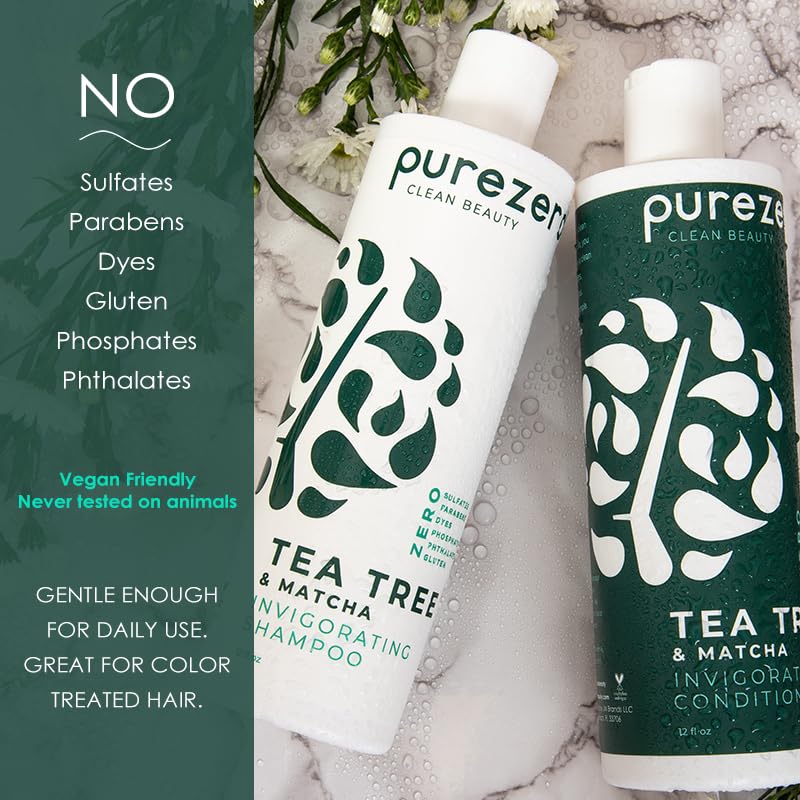 Purezero label ingredients list highlighting clean formulation
