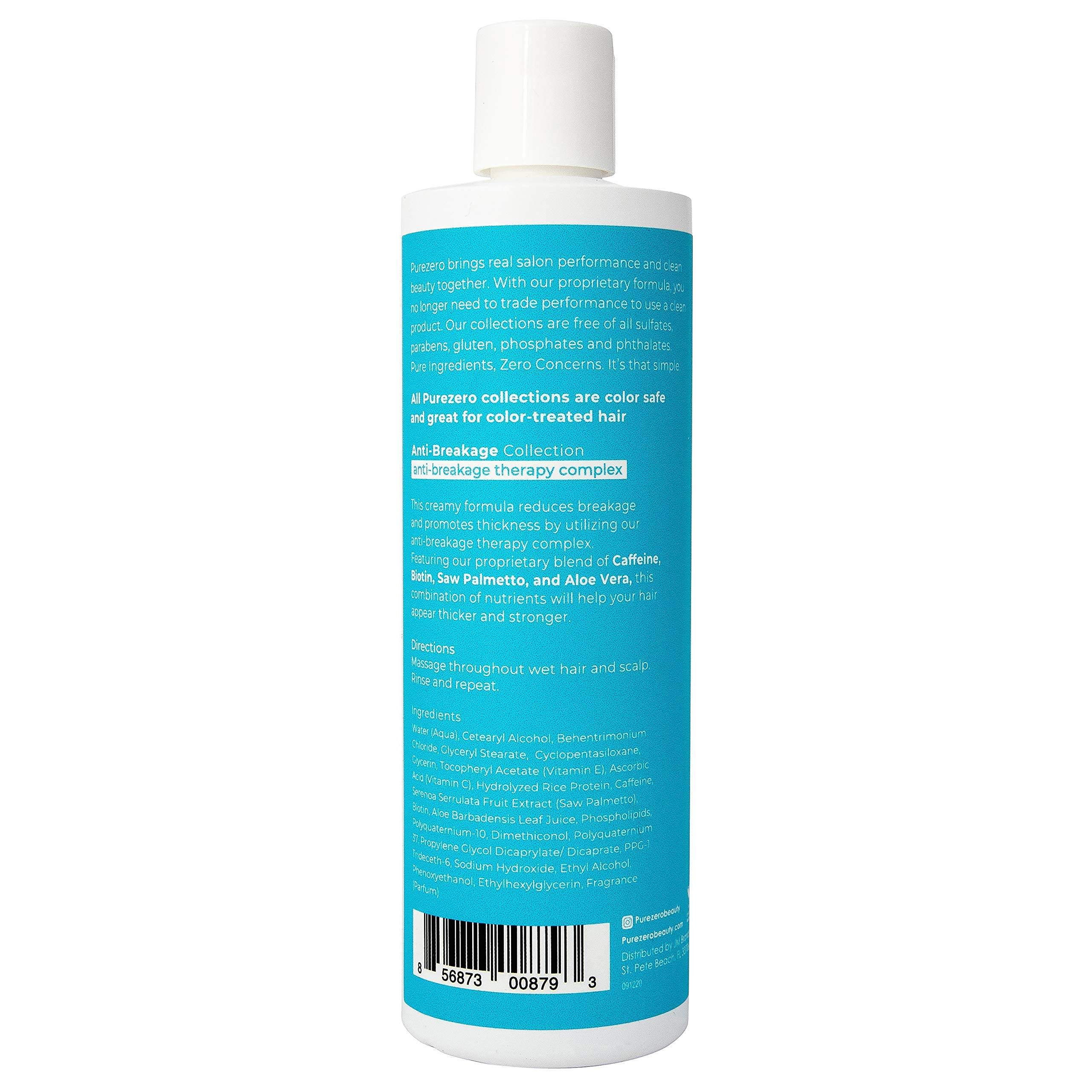 Purezero lifestyle image with fuller-looking hair and improved manageability