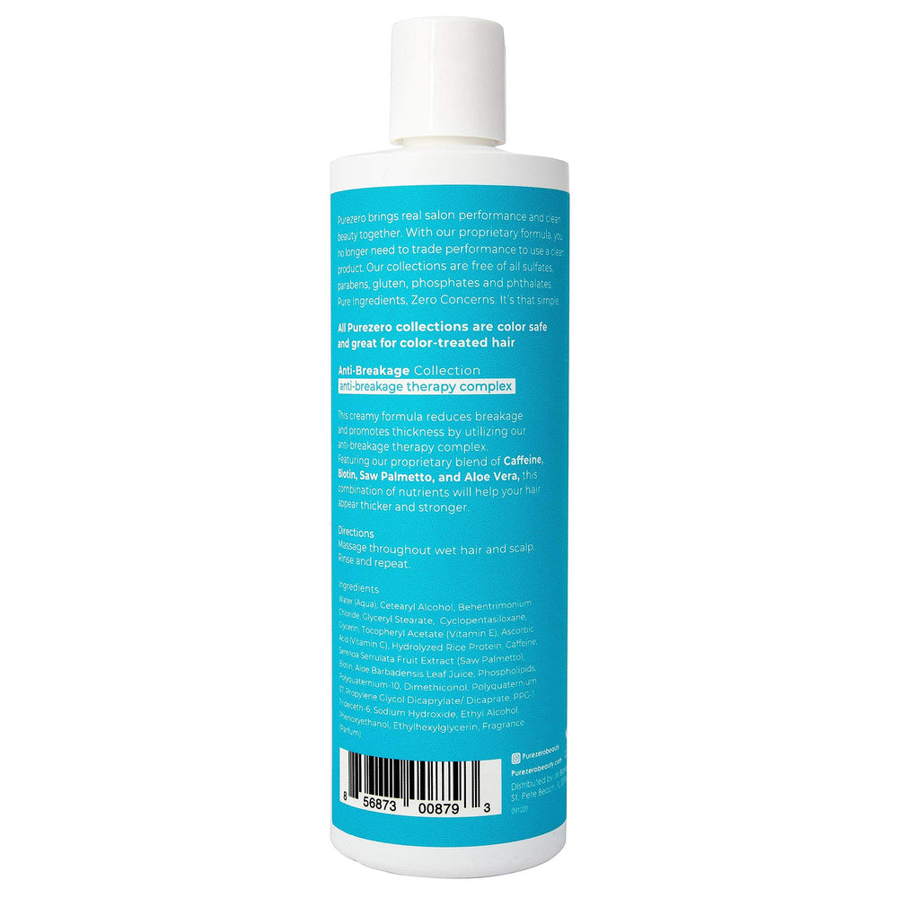 Purezero lifestyle image with fuller-looking hair and improved manageability