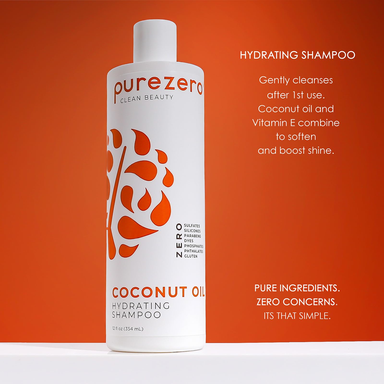 PureZero bottle pumps closeup highlighting easy dispensing and convenience