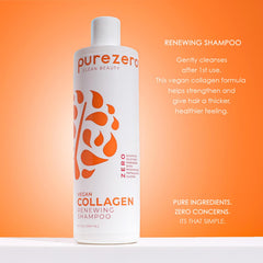 Purezero bottle silhouette close-up highlighting minimalist design and vegan formula