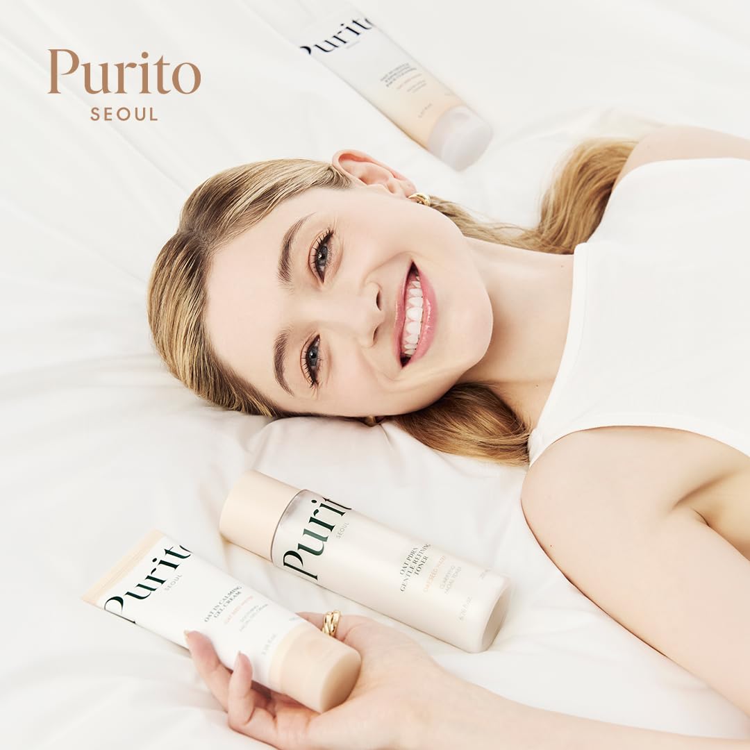 PURITO before-and-after texture improvement visible benefit