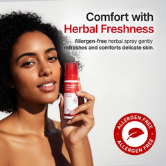 PURITO label detail highlighting HOCl and witch hazel benefits