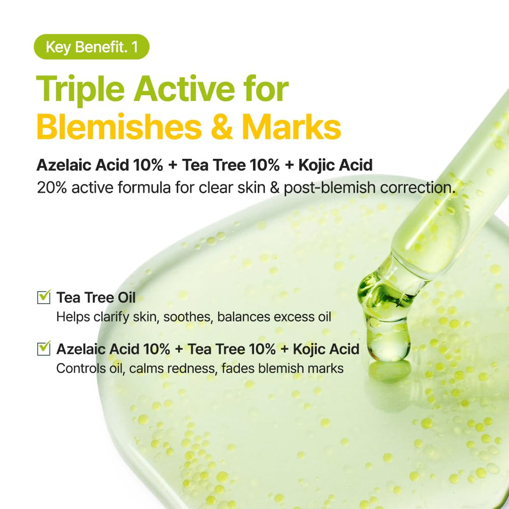 PURITO label ingredient list close-up showing active acids for clearer skin