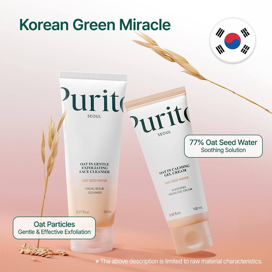 PURITO exfoliating polish granules detail highlighting gentle refinement