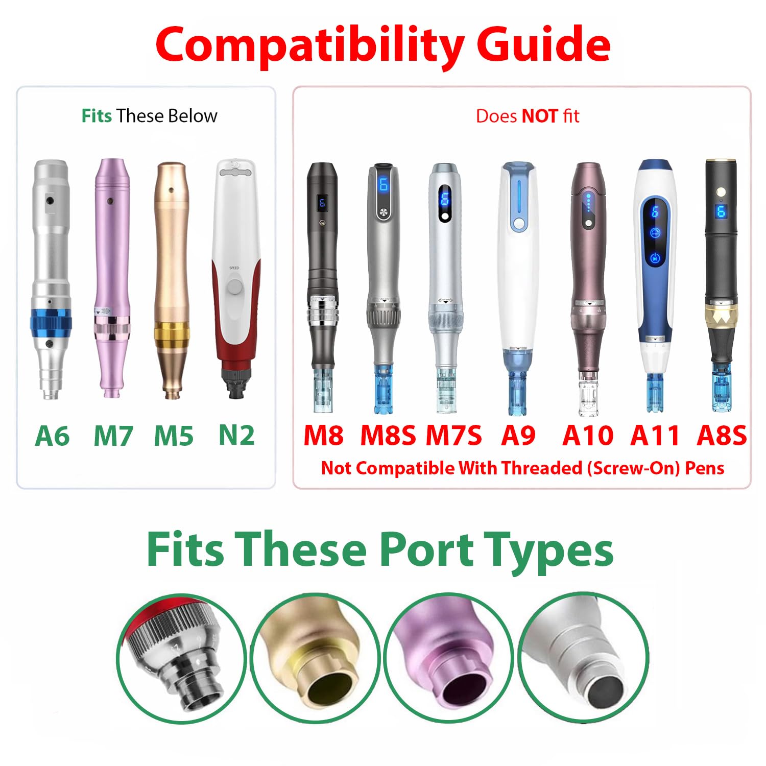 Puro Cosmetics Co individually sealed cartridge ready for hygienic use