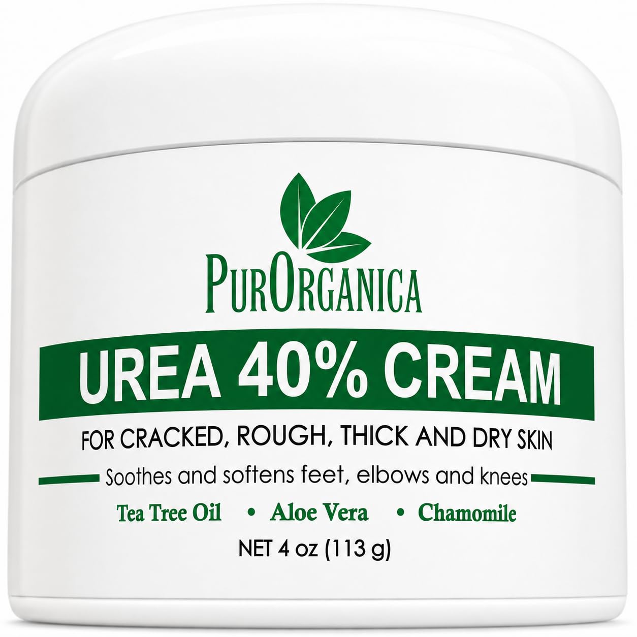 PurOrganica front tube view showing product packaging and clear benefit
