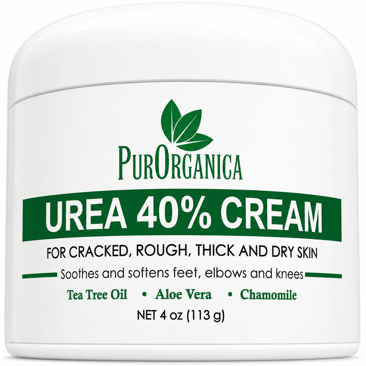 PurOrganica front tube view showing product packaging and clear benefit