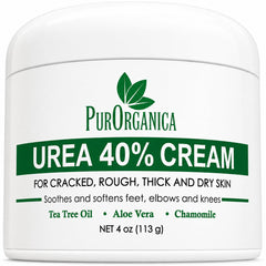 PurOrganica front tube view showing product packaging and clear benefit