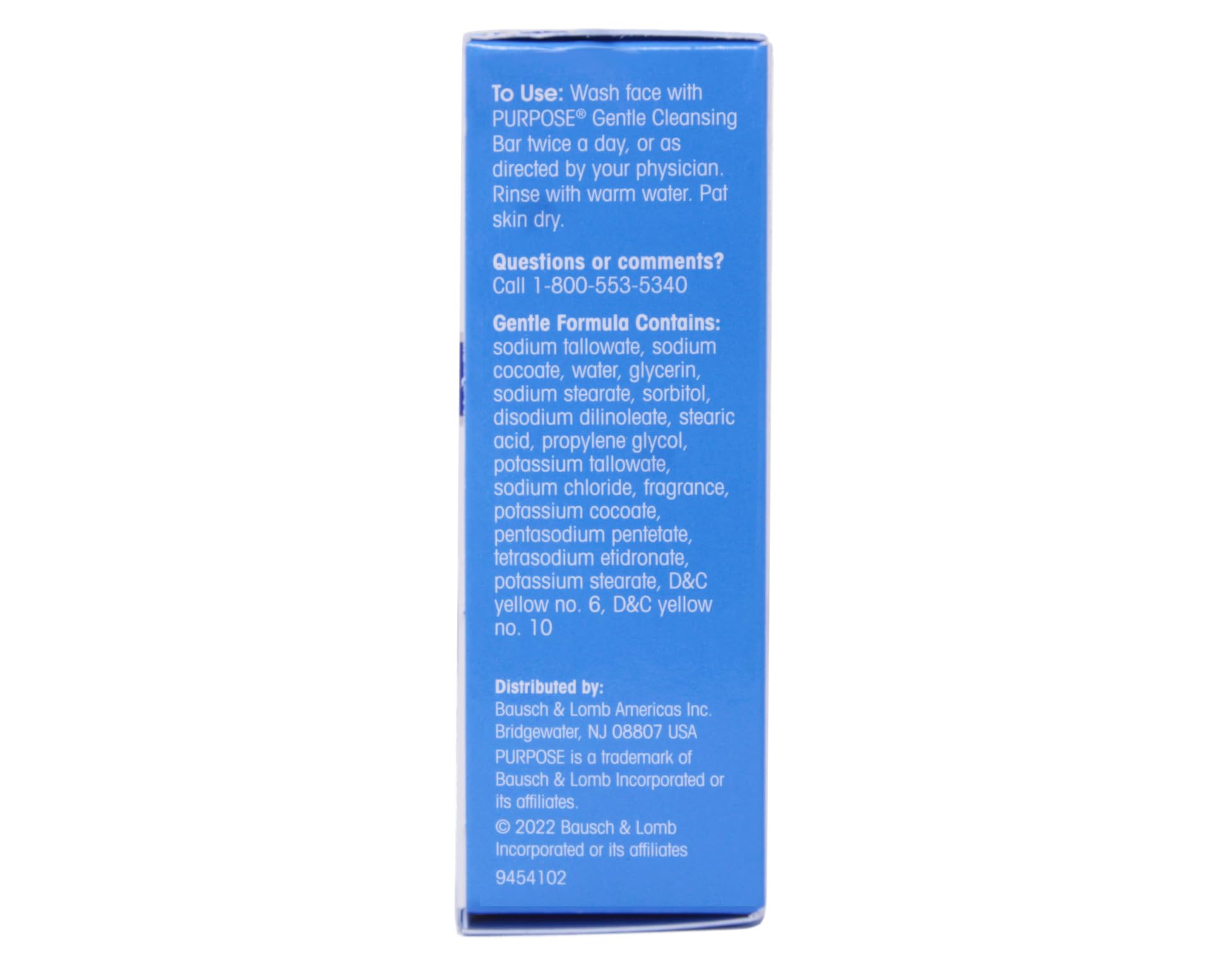Purpose cleansing bar lather on skin demonstrating gentle cleansing