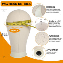 PWEOUKE canvas head fixed with table clamp for secure workspace use