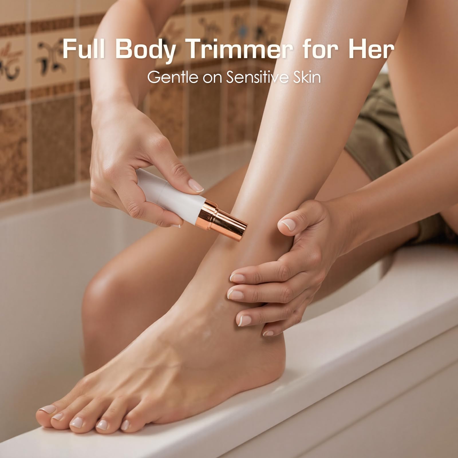 pxiluyna on bathroom counter in lifestyle scene for everyday grooming convenience