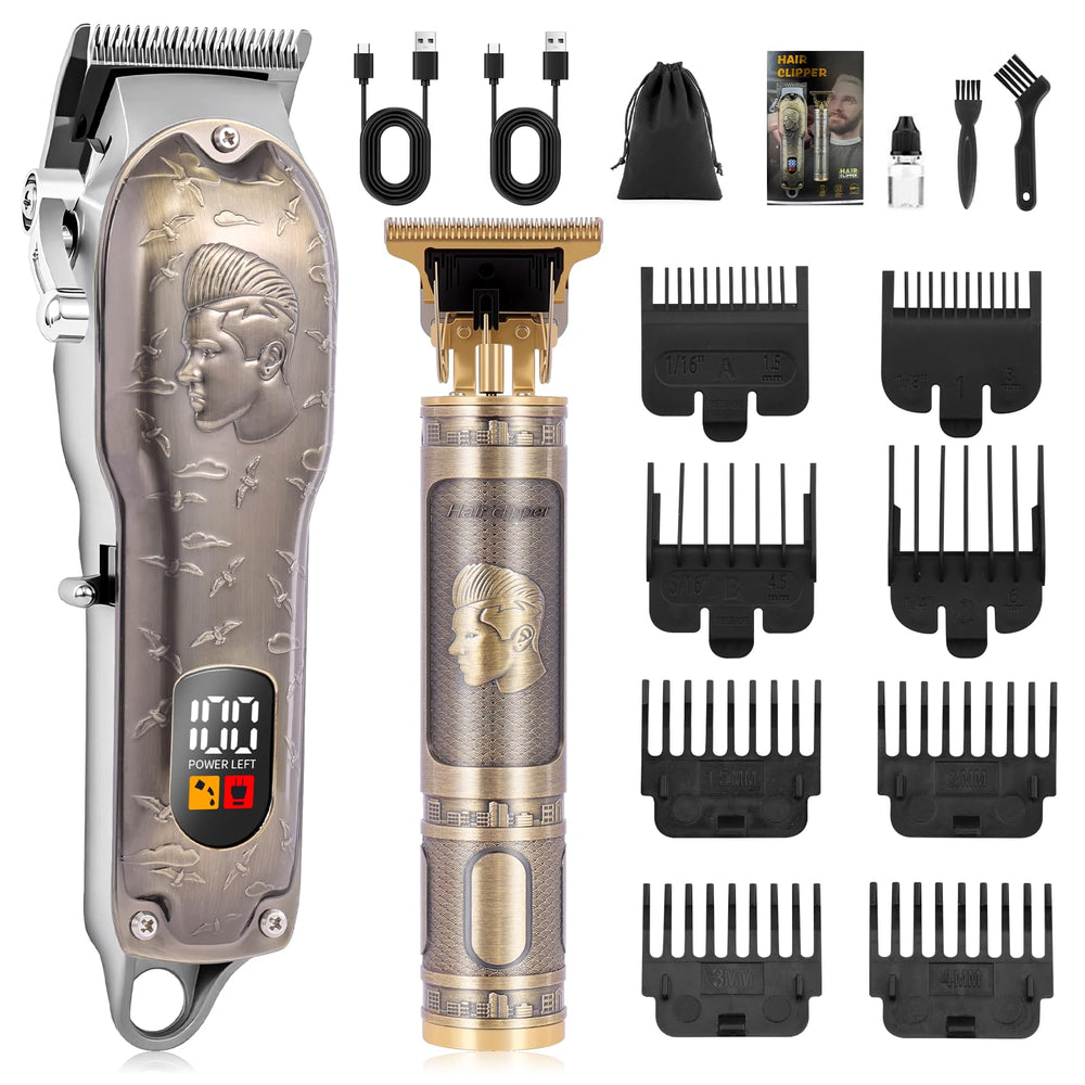 PXLISIE front view of clipper showing ergonomic grip and durable finish, professional handling benefit