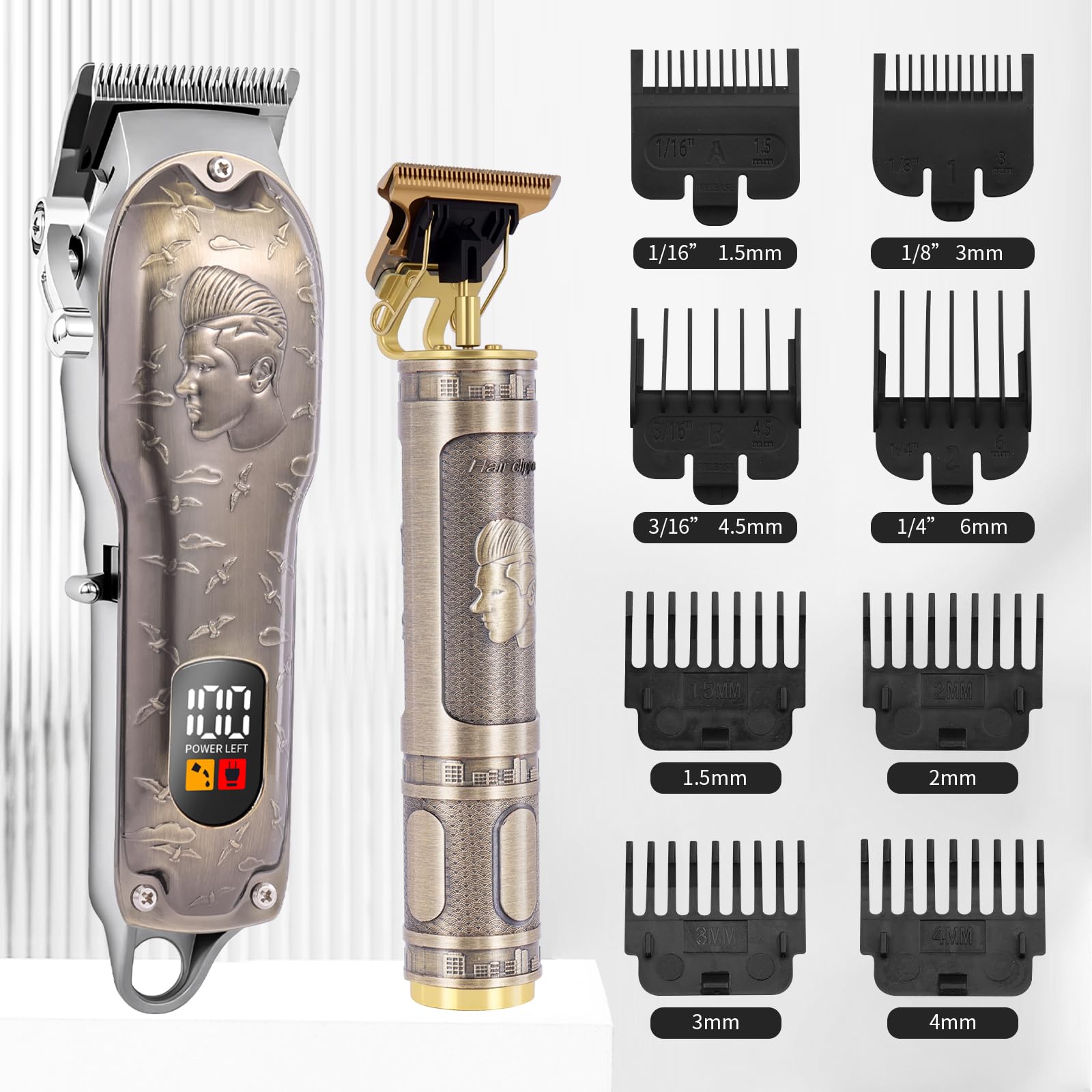 PXLISIE close-up of T-shaped trimmer blade revealing sharp edge for precise detailing benefit