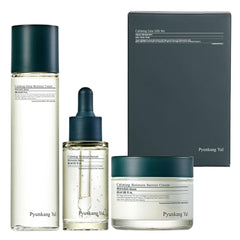 Pyunkang Yul gift box front view highlighting calm, elegant packaging and easy gifting