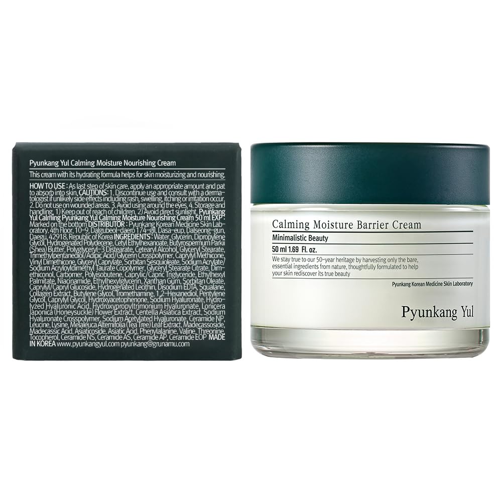 Pyunkang Yul close-up of cream texture highlighting smooth, non-greasy hydration