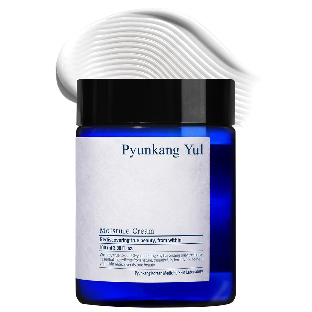 Pyunkang Yul jar front view showing clean packaging and moisturization benefit