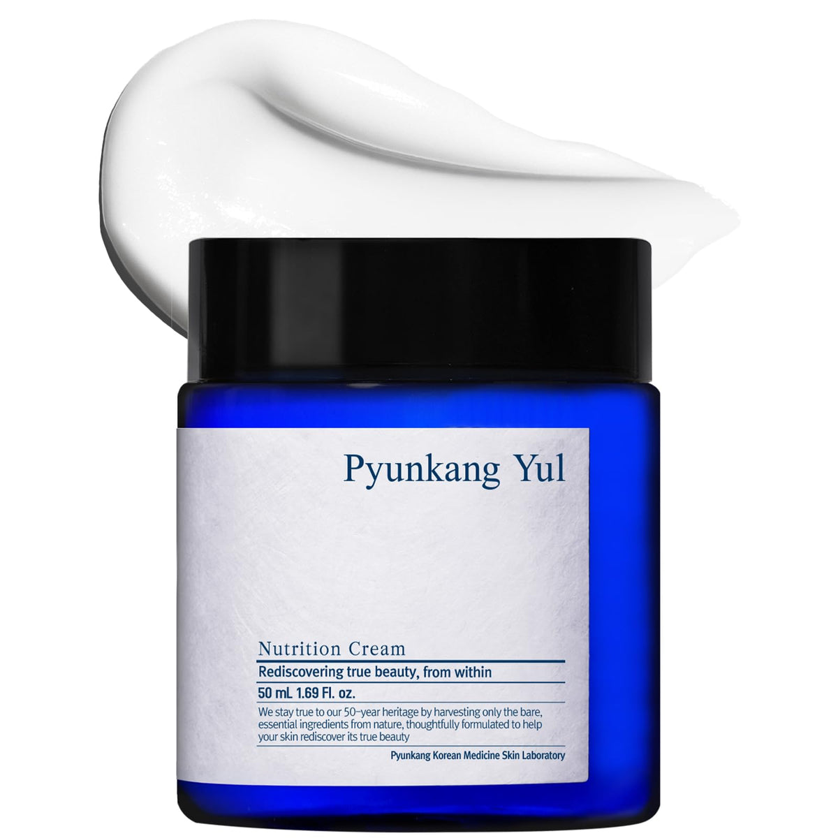 Pyunkang Yul jar front view showing minimalist packaging and brand clarity
