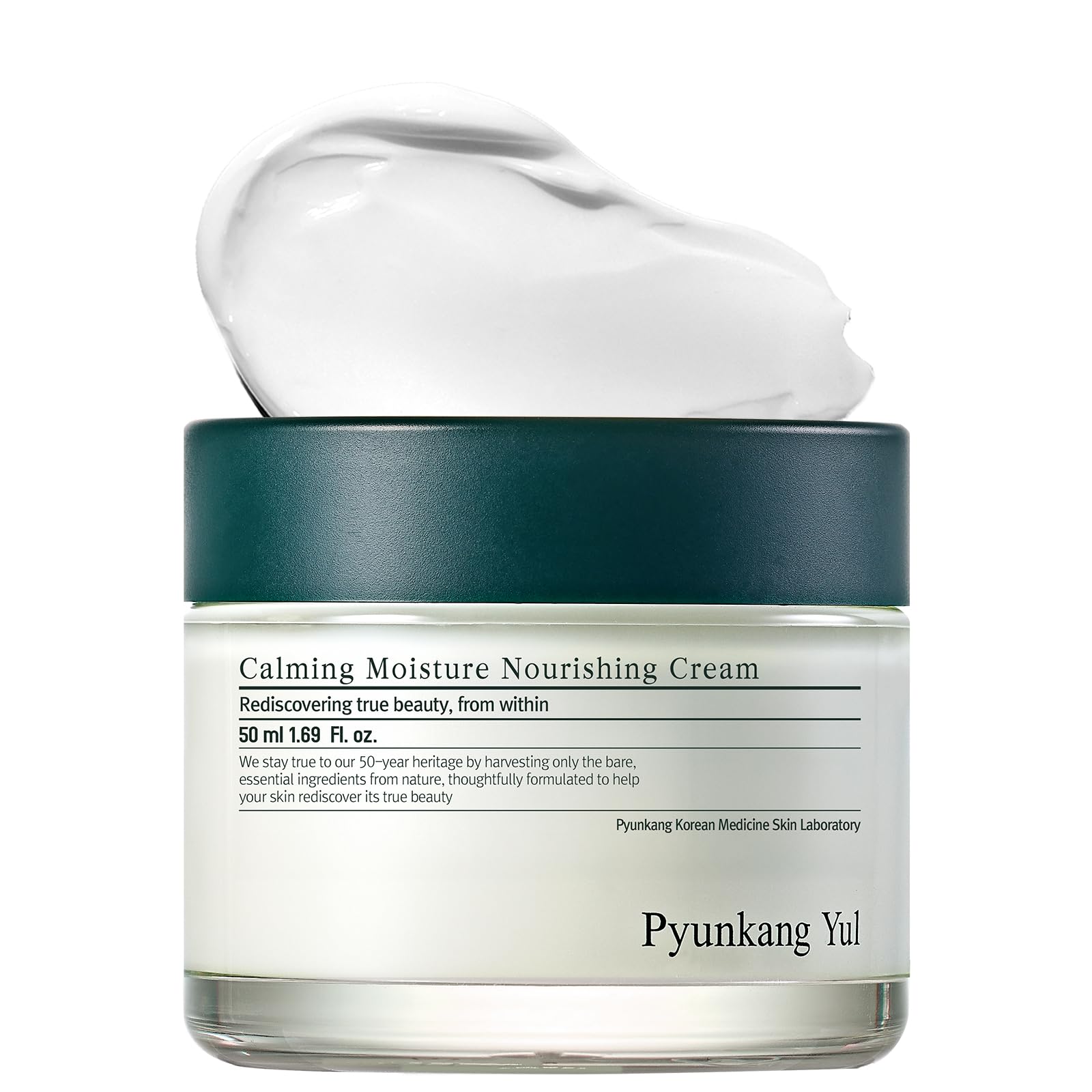 Pyunkang Yul front of jar showing product packaging and gentle hydration benefits
