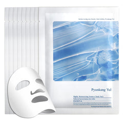 Pyunkang Yul front packaging showing ten mask sachets and benefits