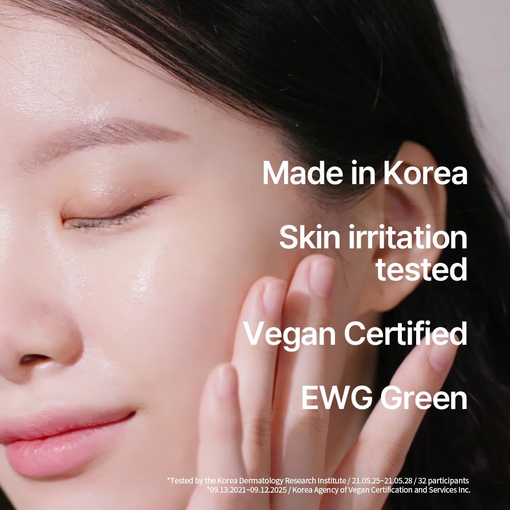Pyunkang Yul pad displayed beside moisturizer to show layering in routine